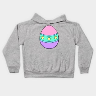 Dotted Easter Egg Kids Hoodie